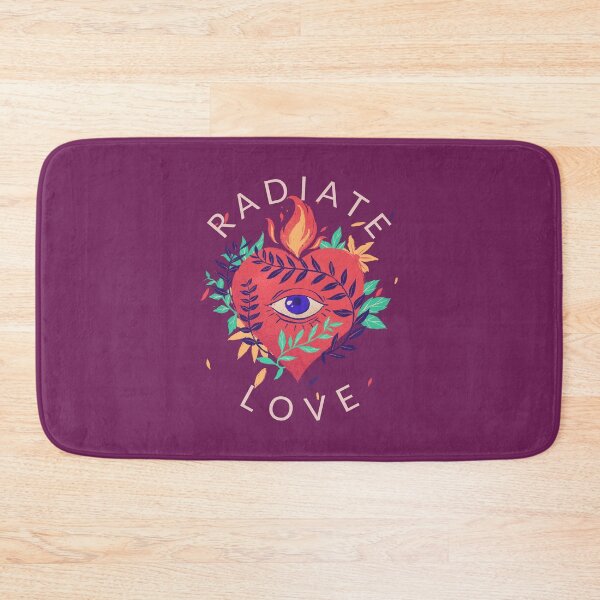 Item preview, Sacred Heart Esoteric Botanical Flame Art designed and sold by WellspringXflow.