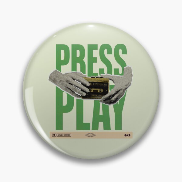 Item preview, Press Play Walkman Cassette | Retro Analog Music Graphic Tee | Digital Detox Slow Living Shirt designed and sold by Decorador de Corazones.