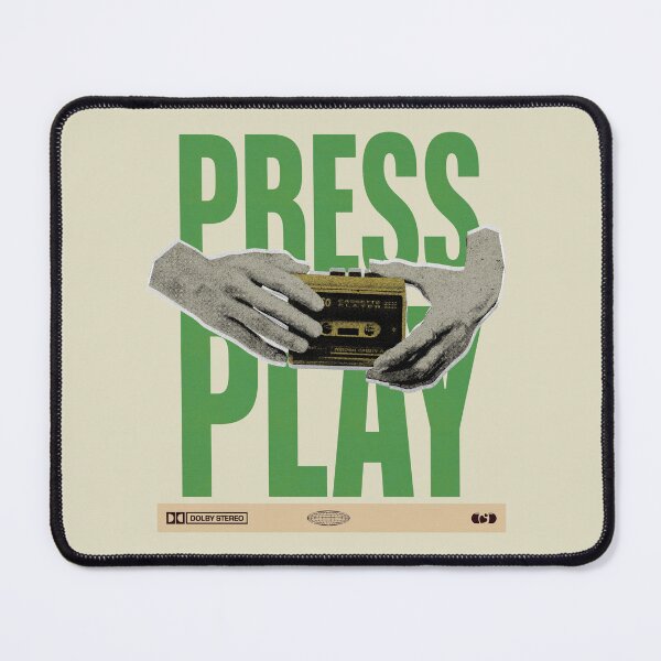 Item preview, Press Play Walkman Cassette | Retro Analog Music Graphic Tee | Digital Detox Slow Living Shirt designed and sold by Decorador de Corazones.
