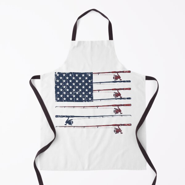 Item preview, Patriotic American Flag Fishing Rod Distressed Art designed and sold by Paper Drip.