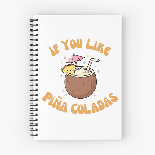 Item preview, Kawaii Pina Colada Cocktail Cute Tropical Coconut Drink designed and sold by Snowy Studio Designs.