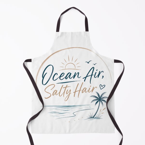 Item preview, Ocean air, salty hair designed and sold by Side Quest Co..