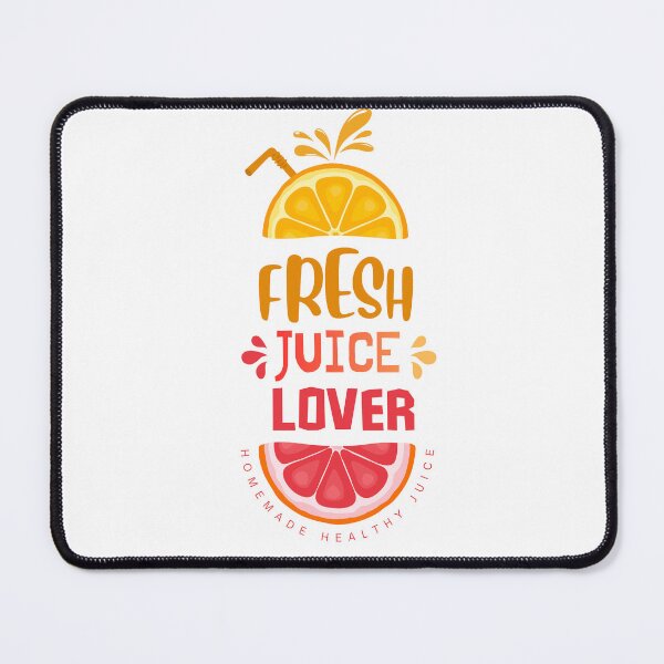 Item preview,  Fresh Juice Lover Tropical Fruit Typography Design designed and sold by Pixels & Vibes.