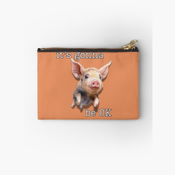 Item preview, it's gonna be OK, piglet designed and sold by SuchWowDesign.