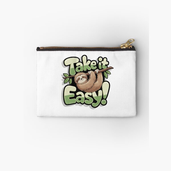 Item preview, Take It Easy Cute Sloth designed and sold by myJPEG.