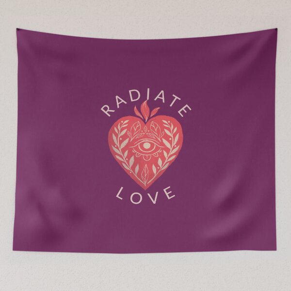 Item preview, Esoteric Botanical Heart Vision Artwork designed and sold by WellspringXflow.