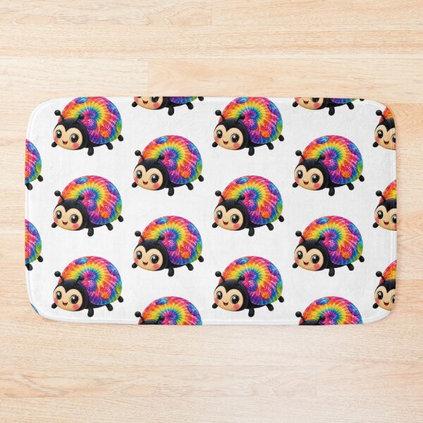 Item preview, Cute Tie-Dye Rainbow Ladybug designed and sold by jgvisualarts.
