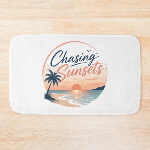 Item preview, Chasing sunsets by the beach designed and sold by Side Quest Co..