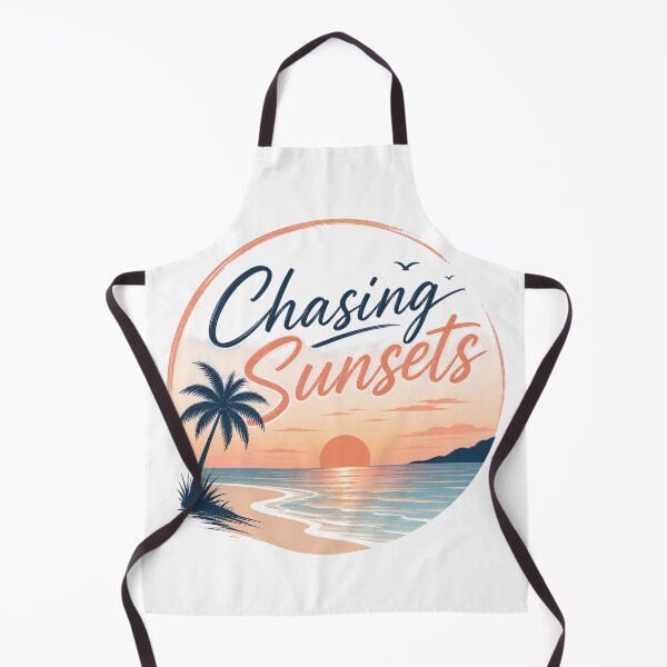Item preview, Chasing sunsets by the beach designed and sold by Side Quest Co..