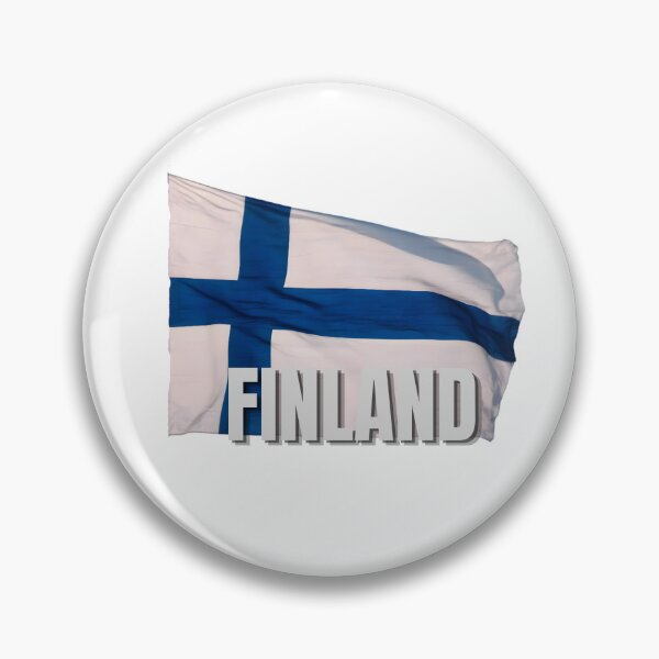 Item preview, Finland Flag – Finnish National Banner Design designed and sold by RVJdesigns.