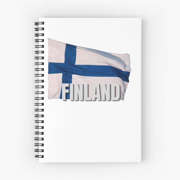 Item preview, Finland Flag – Finnish National Banner Design designed and sold by RVJdesigns.