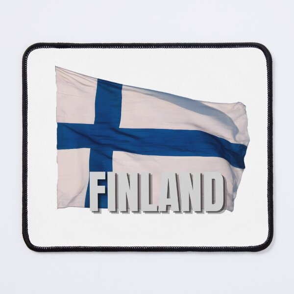 Item preview, Finland Flag – Finnish National Banner Design designed and sold by RVJdesigns.