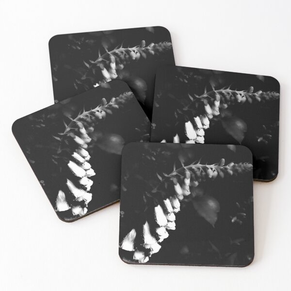Item preview, Dark Botanical Foxglove Floral Photography designed and sold by BLACK SNAKE WHITE DOVE FINE ART PHOTOGRAPHY .