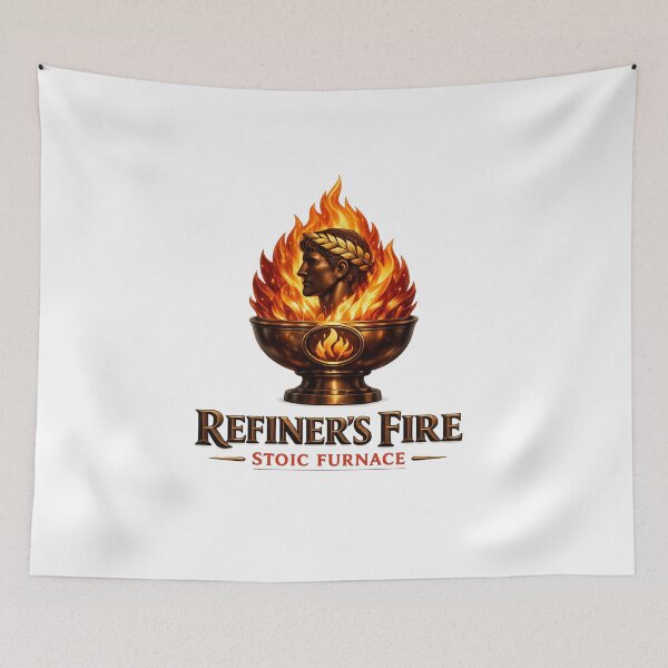 Item preview, Refiner’s Fire Stoic Inner Strength designed and sold by Dresut.