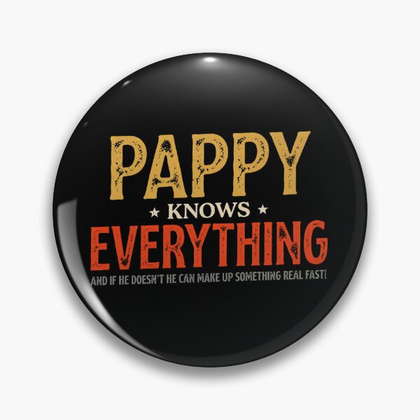 Item preview, Pappy Knows Everything - Humorous Father's Day Pappy designed and sold by ZACK ART.