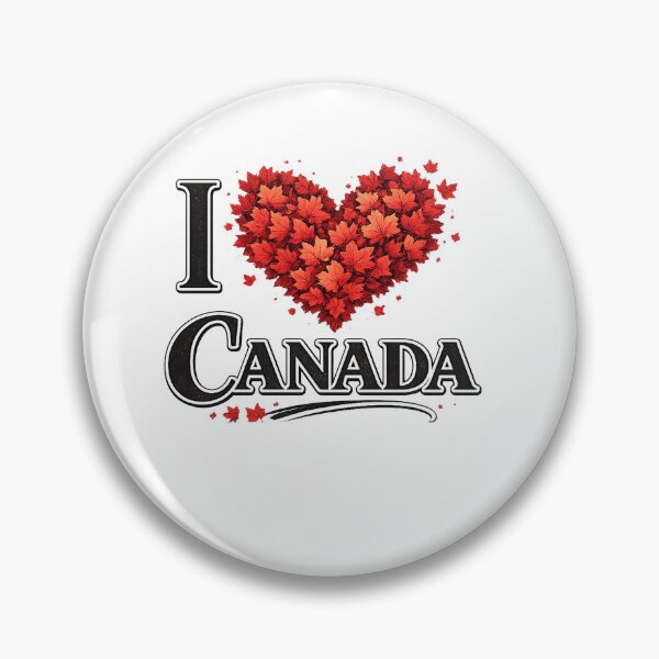 Item preview, I Love Canada | Maple Leaf Heart Design designed and sold by Boldd.