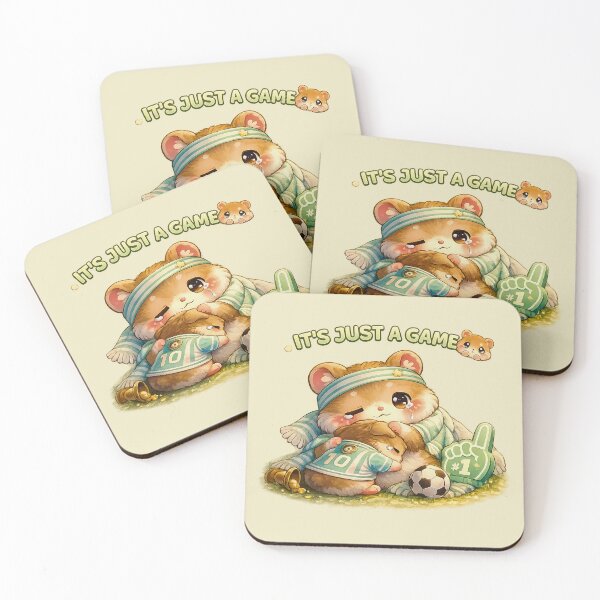 Item preview, IT'S JUST A GAME ? – Emotional Support Football Hamster designed and sold by Pick'n Quick.