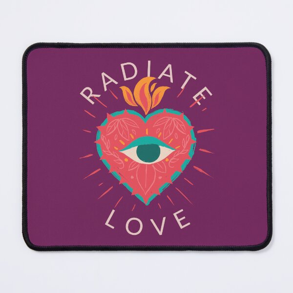 Item preview, Mystical Heart Eye Illustration designed and sold by WellspringXflow.