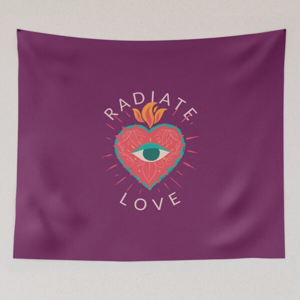 Item preview, Mystical Heart Eye Illustration designed and sold by WellspringXflow.
