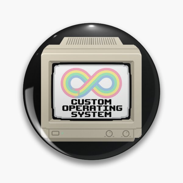 Item preview, Custom Operating System - Retro Neurodiversity Pixel Art designed and sold by artistastshirt.
