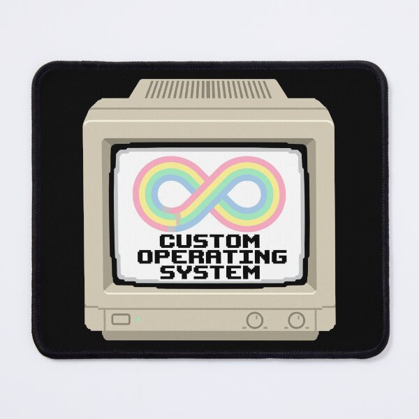 Item preview, Custom Operating System - Retro Neurodiversity Pixel Art designed and sold by artistastshirt.