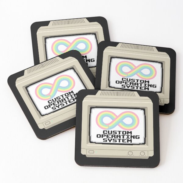 Item preview, Custom Operating System - Retro Neurodiversity Pixel Art designed and sold by artistastshirt.
