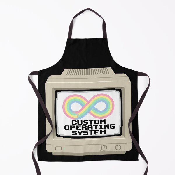 Item preview, Custom Operating System - Retro Neurodiversity Pixel Art designed and sold by artistastshirt.