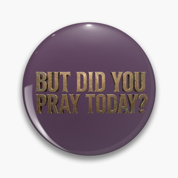 Item preview, But Did You Pray Today Gold Metallic Typography Collection designed and sold by unicatello.