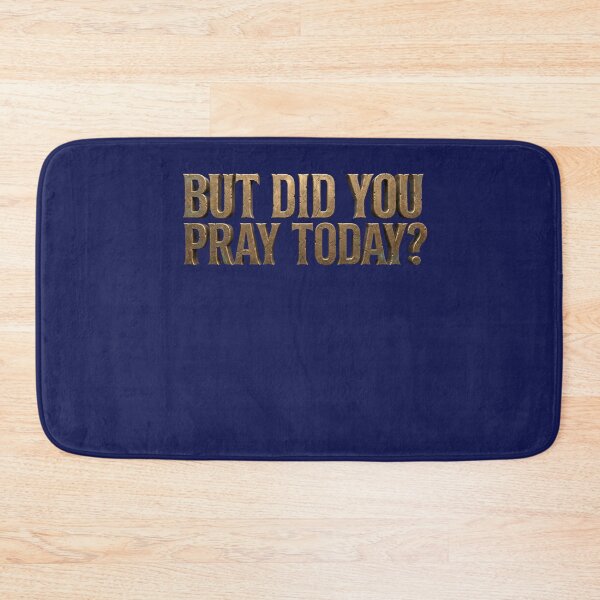 Item preview, But Did You Pray Today Gold Metallic Typography Collection designed and sold by unicatello.