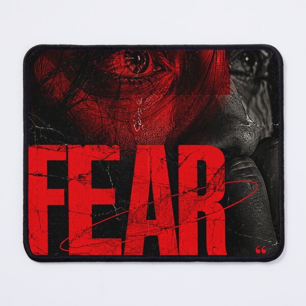 Item preview, FEAR – Dark Psychological Editorial Poster designed and sold by Watchyyy.