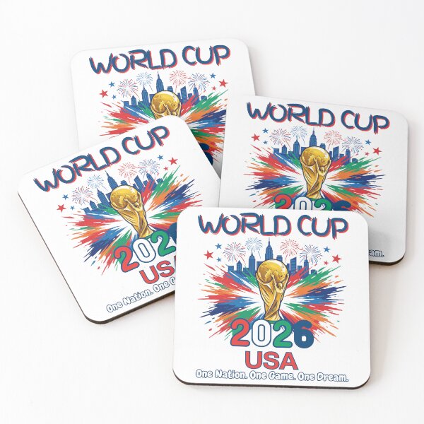 Item preview, Coupe du Monde 2026 USA | Une Nation, Un Match, Un Rêve – Design pour Passionnés de Football designed and sold by JadmeStudio.