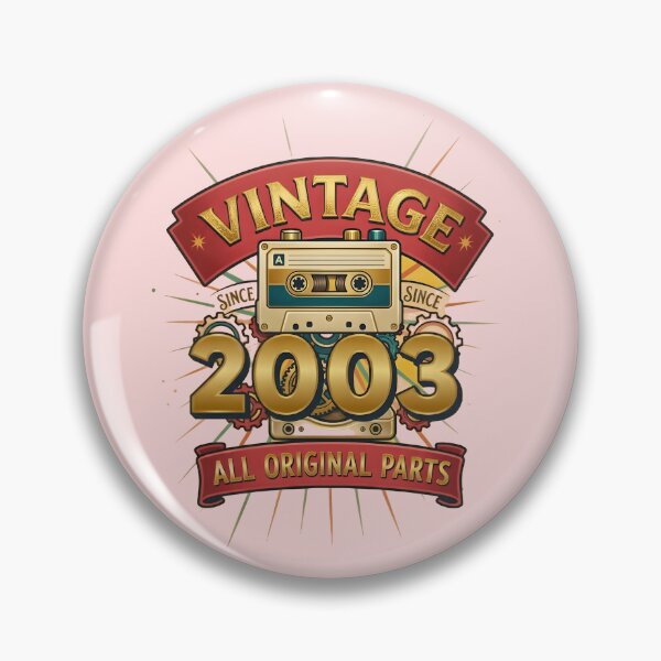 Item preview, Vintage 2003 All Original Parts Retro Cassette Design designed and sold by L&L.