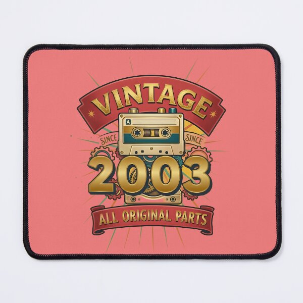 Item preview, Vintage 2003 All Original Parts Retro Cassette Design designed and sold by L&L.