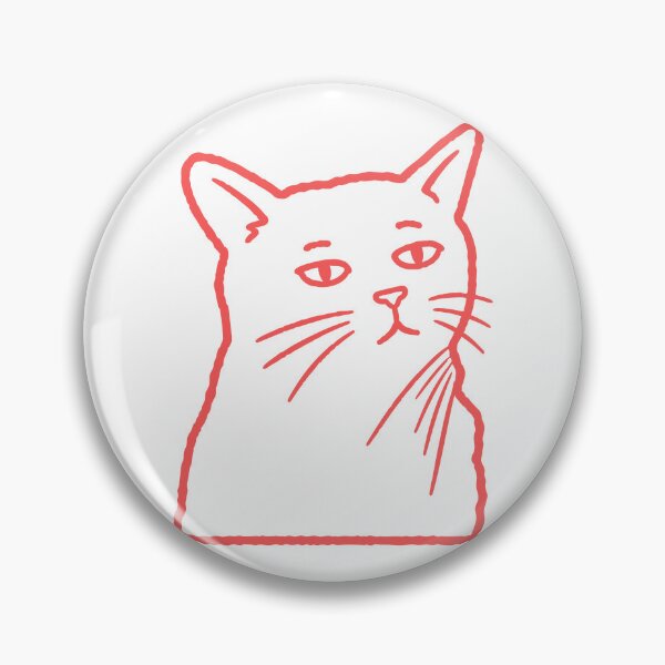 Item preview, disinterested cat meme designed and sold by QuirkyCritterCo.