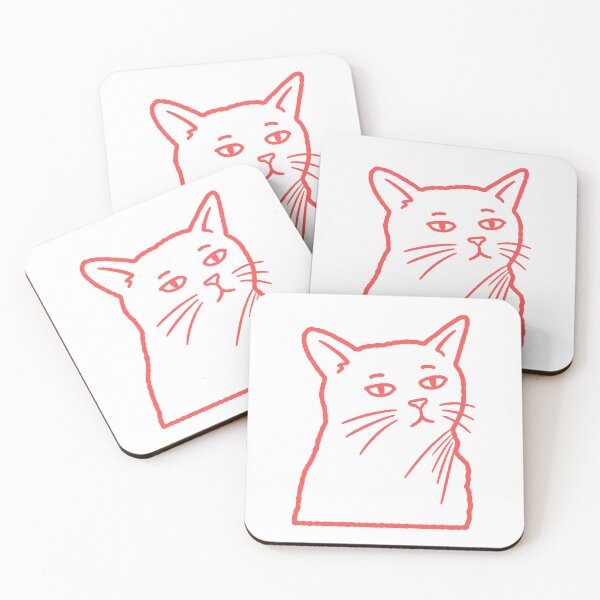 Item preview, disinterested cat meme designed and sold by QuirkyCritterCo.