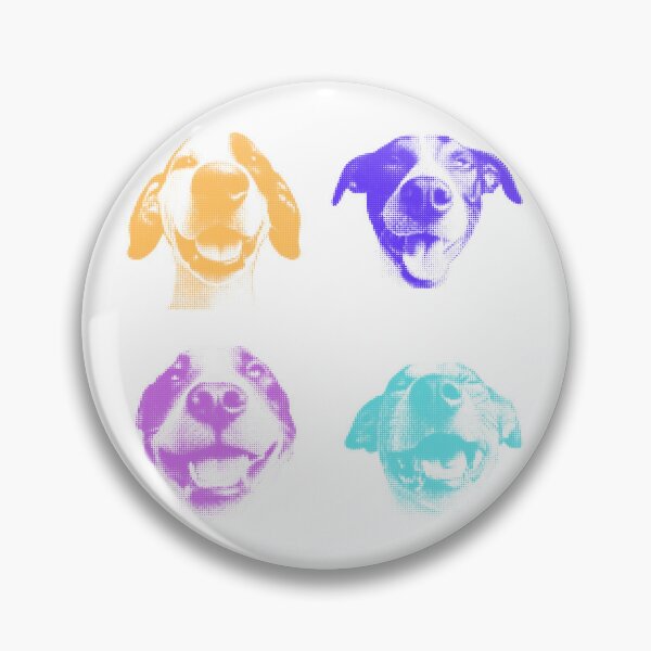 Item preview, Colored dogs designed and sold by Karitza Daniela.