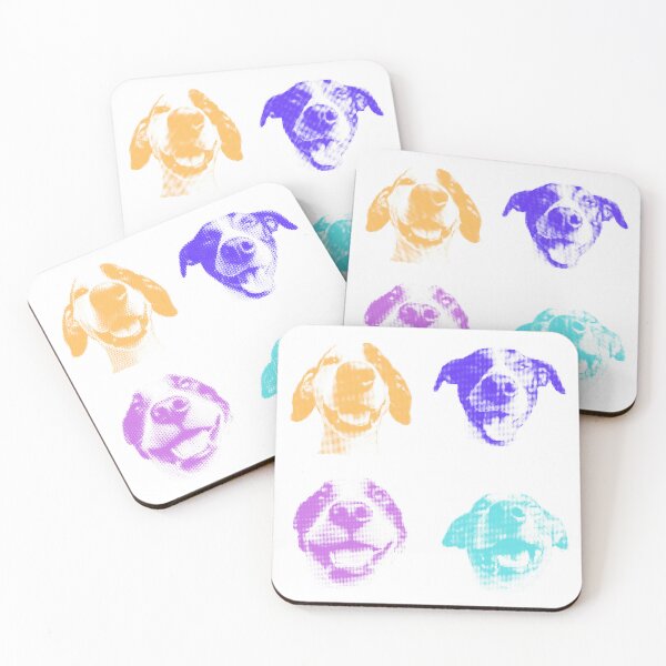 Item preview, Colored dogs designed and sold by Karitza Daniela.