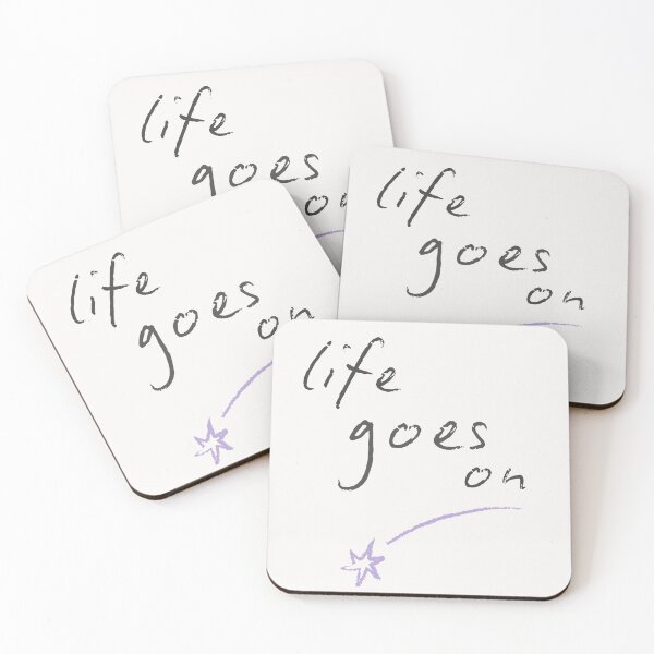 Item preview, Life Goes On designed and sold by SZPosterStudio.