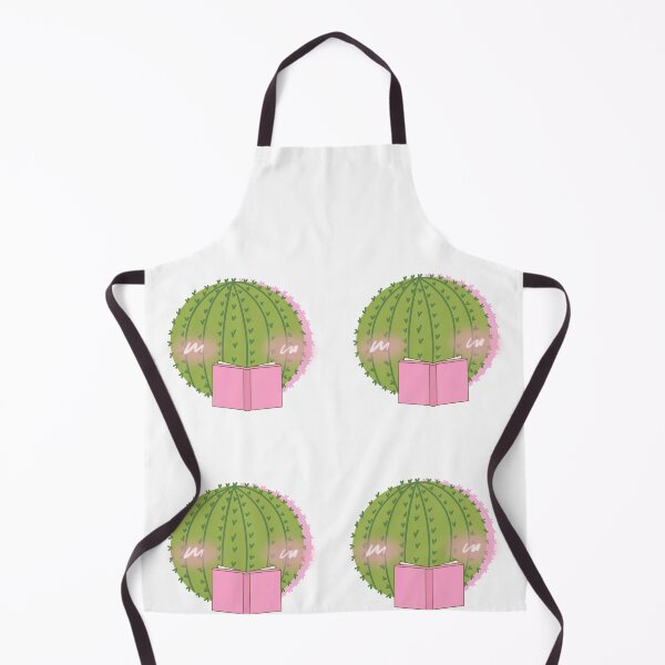Item preview, Four Blushing Cactuses Reading | Bookish Pack designed and sold by Nyxander's Bookish Catalogue.