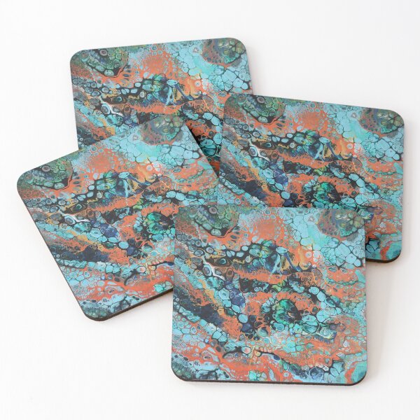 Item preview, Coral Mosaic designed and sold by LesenArt.