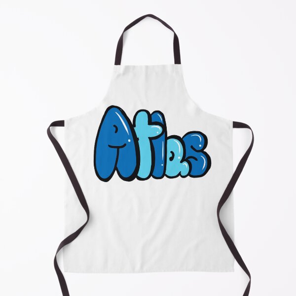 Item preview, Atlas Name Personalized Custom Art Graffiti style Bubble Letters designed and sold by Artonmytee.