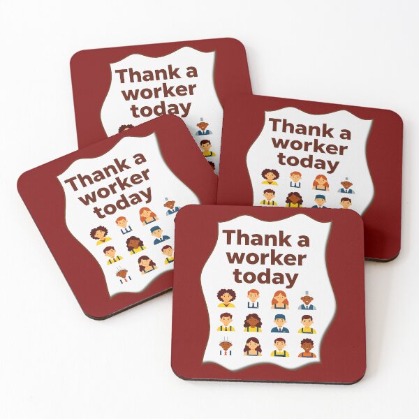 Item preview, Thank a Worker Today Diversity Workers Design designed and sold by Topoartispp.