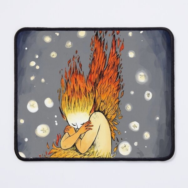 Item preview, Lonely Fire Faerie designed and sold by thesecondvolume.