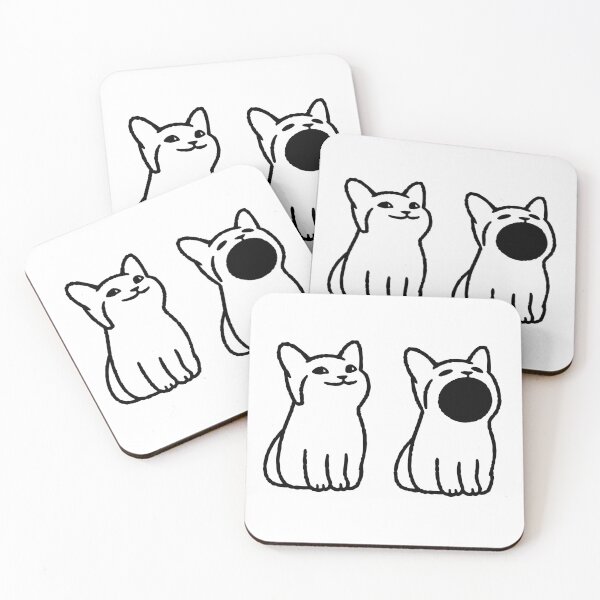 Item preview, meme del gato contento designed and sold by QuirkyCritterCo.