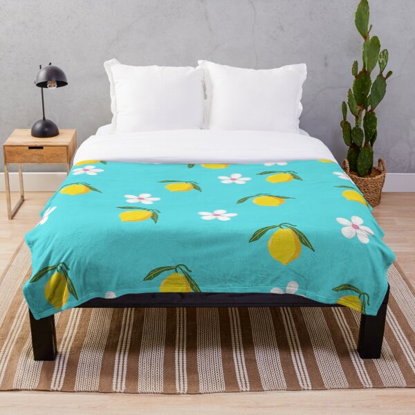 Item preview, Lemon and Flower Spring Pattern- Bright Citrus Floral Design designed and sold by RnIDesignd.