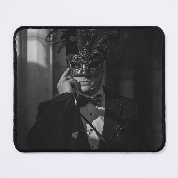 Item preview, Man in a venice carnival mask designed and sold by Ricewantstea.