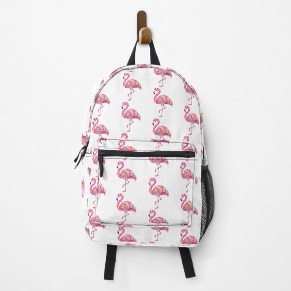Item preview, Tie Dye Rainbow Flamingo Art designed and sold by jgvisualarts.