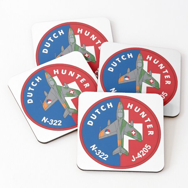 Item preview, Royal Netherlands Air Force and Swiss Air Force Hawker Hunter Joint Heritage Insignia designed and sold by CharlieDesings.