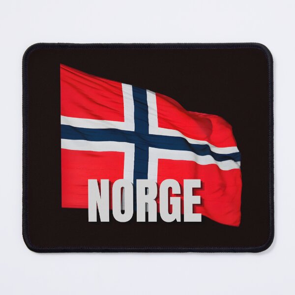 Item preview, Norway Flag NORGE Scandinavian Design designed and sold by RVJdesigns.