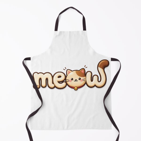 Item preview, Cute Meow Cat Typography Design designed and sold by myJPEG.